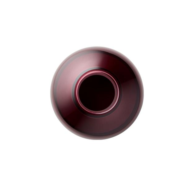 kooduu glow 08 purple hochwertiges aluminium designer Windlicht mit rauchglas