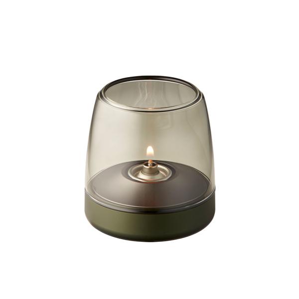 kooduu glow 10 green hochwertiges aluminium designer Windlicht m rauchglas