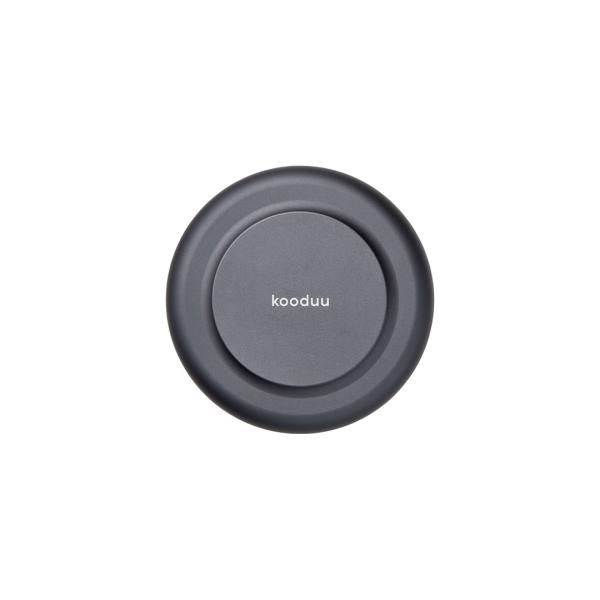 kooduu glow 10 smoked grey hochwertiges aluminium designer Windlicht m rauchglas Version 2024