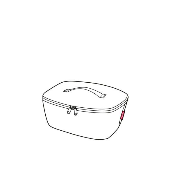 coolerbag m pocket by reisenthel kühltasche twist silver LF7052