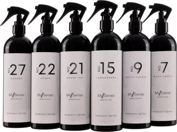 mysenso ambient spray no 7 musk cassis 500ml my senso raumspray
