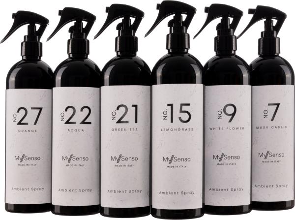 mysenso ambient spray no 15 lemongrass 500ml my senso raumspray