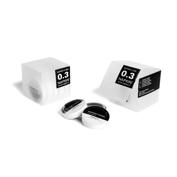 napkin cube 0.3 komprimiertes reise handtuch 30 x 55 cm 5 St