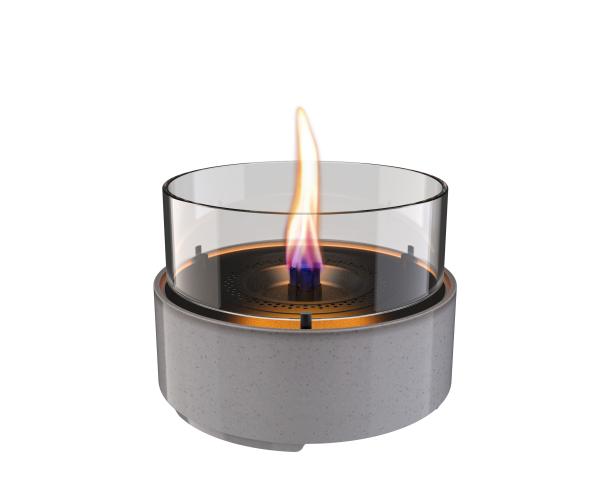 cafe 18 reactive porcelain grau tischfeuer tenderflame Ø 18,3 x 13,6 cm