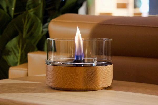cafe 18 oak black eiche tischfeuer tenderflame Ø 18,3 x 13,6 cm