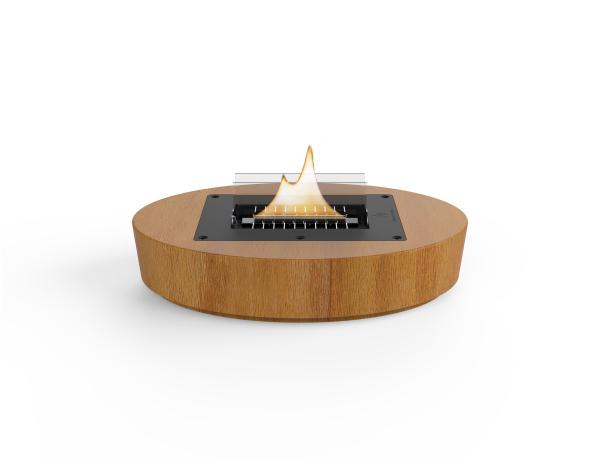 carnation 90 natural oak / Natureiche tischfeuer tenderflame 33 x 22cm
