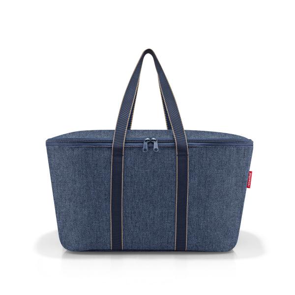 coolerbag by reisenthel kühltasche herringbone dark blue UH4113