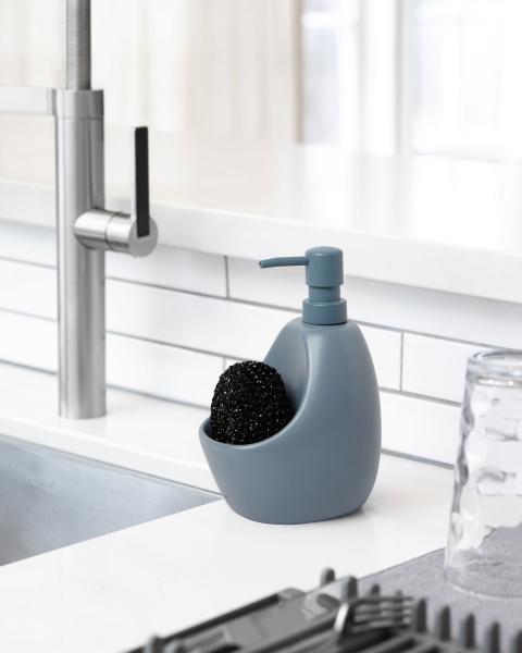 joey seifenspender scrubbybehälter schieferblau umbra 740ml 330750-1050