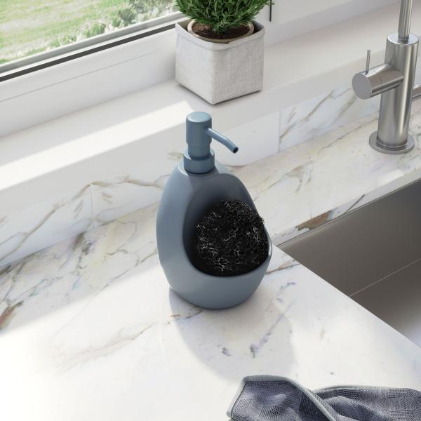 joey seifenspender scrubbybehälter schieferblau umbra 740ml 330750-1050