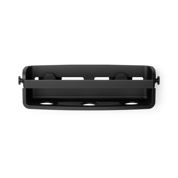 flex adhesive bin black by umbra 1021300-040 selbstklebende duschablage