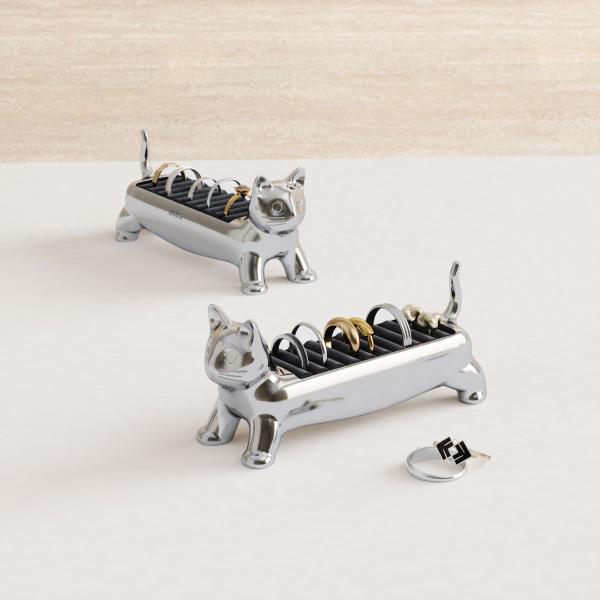 ali cat ring holder ringhalter 12,1 x 5,5 x 4cm chrome umbra 1023419-158