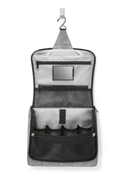 toiletbag XL extra large by reisenthel twist silver WO7052