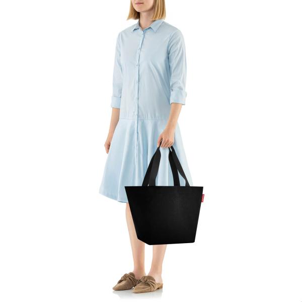 shopper M medium by reisenthel black ZS7003