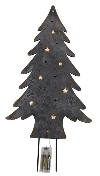 sticker tanne mit led 55 cm baden 1199974 weihnachtsdekoration