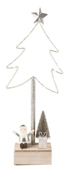 tanne mit led und nikolaus 37 cm baden 1213947 weihnachtsdekoration