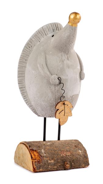 aufsteller igel aus beton auf holzbasis ca 15 cm by baden 1225704