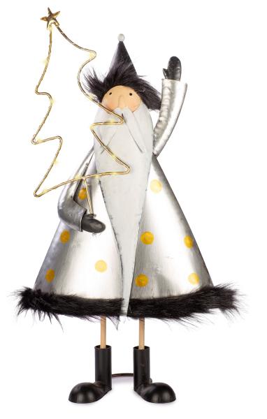aufsteller santa nikolaus mit led tanne ca 57 cm by baden 1248669 weihnachtsdeko