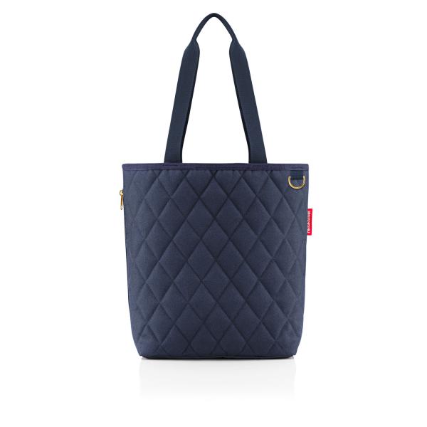 classic shopper M medium by reisenthel rhombus midnight gold DH4110