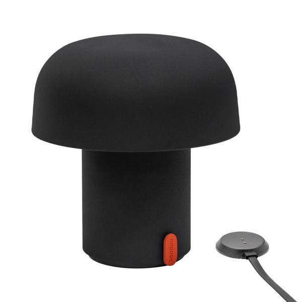 kooduu sensa tragbare tischlampe anthracite dimmbar und über USB aufladbar
