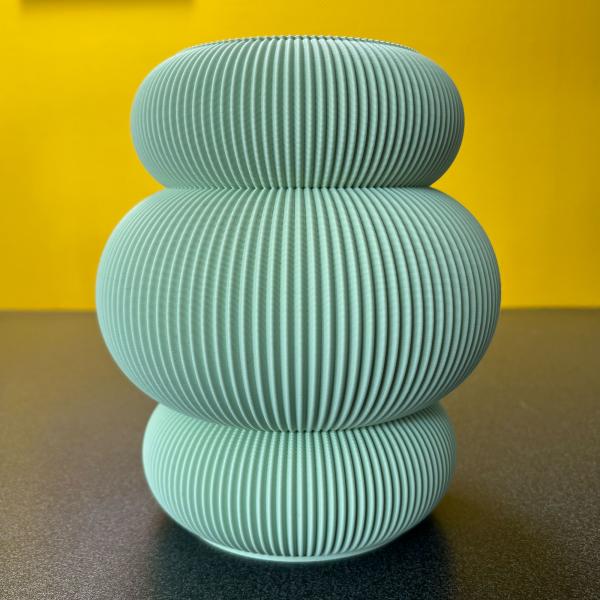 blumenvase halo 1 vase pistachio green Ø 19,5 x 20,5 cm by recozy+