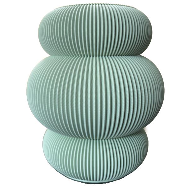 blumenvase halo 1 vase pistachio green Ø 19,5 x 20,5 cm by recozy+