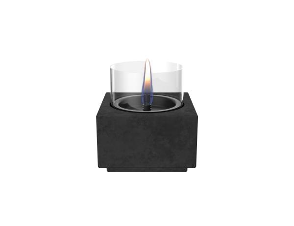 erica 12 MgO black ceramik/betonkeramik tischfeuer tenderflame 12,5x12,5x13 cm