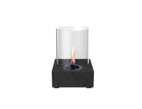 jasmin black sicherer standkamin freistehend tenderflame  23,5 x 23,5 x 35 cm