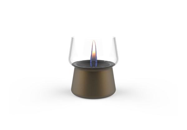 amaryllis 10 chocolate sicheres tischfeuer tenderflame kein bioethanol Ø 12 x 13,5cm