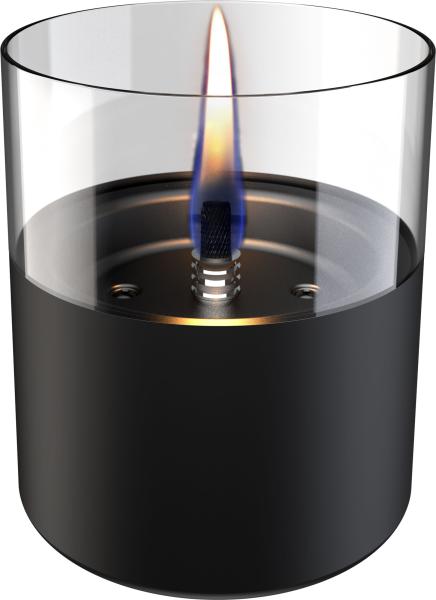lilly 10 black sicheres tischfeuer tenderflame gift set Ø 10 x 11,5cm