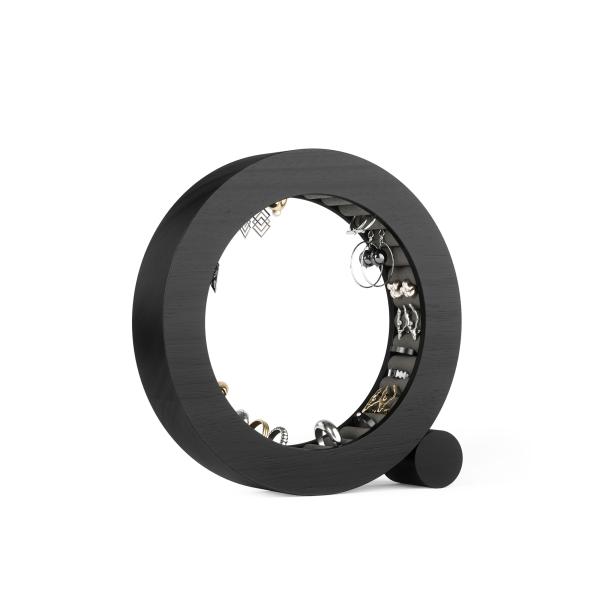 ferris schmuck organizer schmuckkästchen Ø 19 x 4 cm black umbra 1021415-040