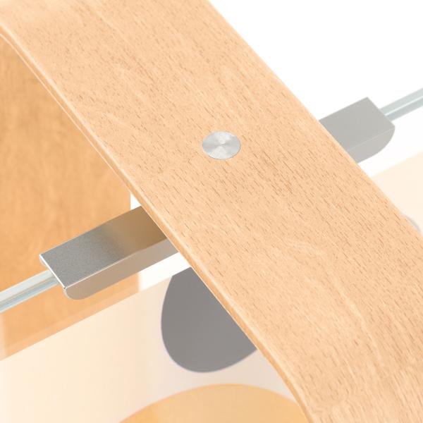 bellwood desk frame natural beidseitiger tisch bilderrahmen 4x6 umbra 1022813-390