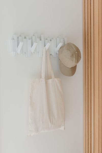 stäbchen garderobehaken kleiderhaken garderobe white 5 haken by umbra 318211-660